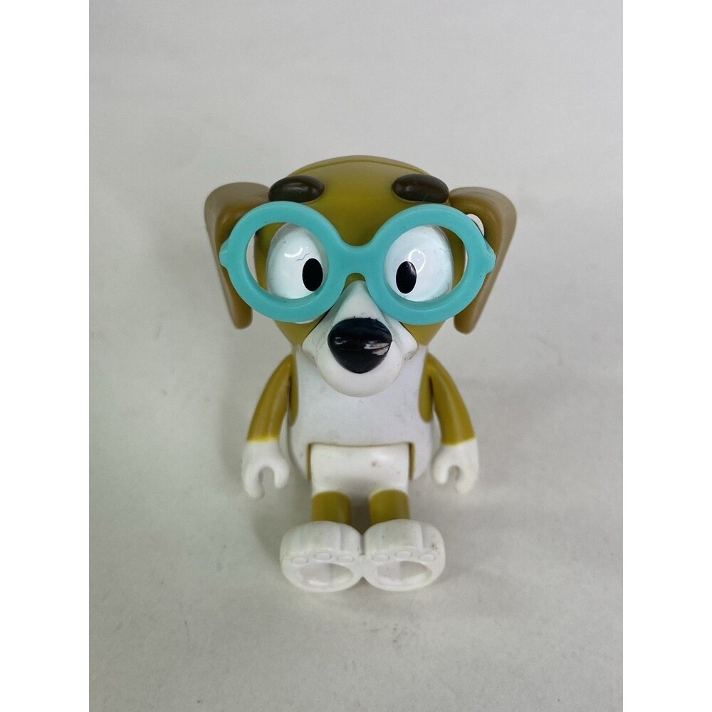 Bluey Honey Friend Dog Green Glasses Figure Toy Replacement